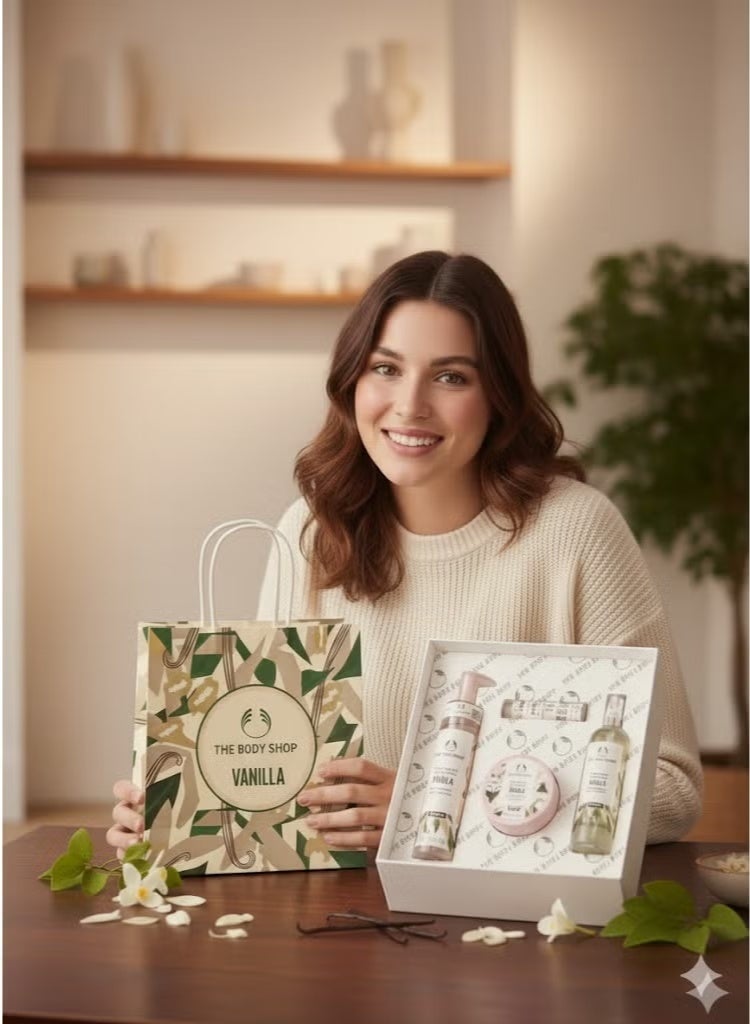 ذا بودي شوب بوكس Vanilla THE BODY SHOP الأصلـي 100% – أحلى رائحة بناتي ممكن تشميها - Image 4